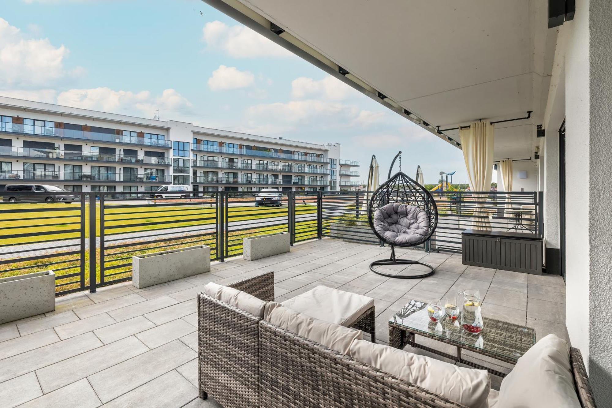 Wellness & Spa Resort Dziwnow Riverfront Apartments With Parking By Noclegi Renters Exterior foto